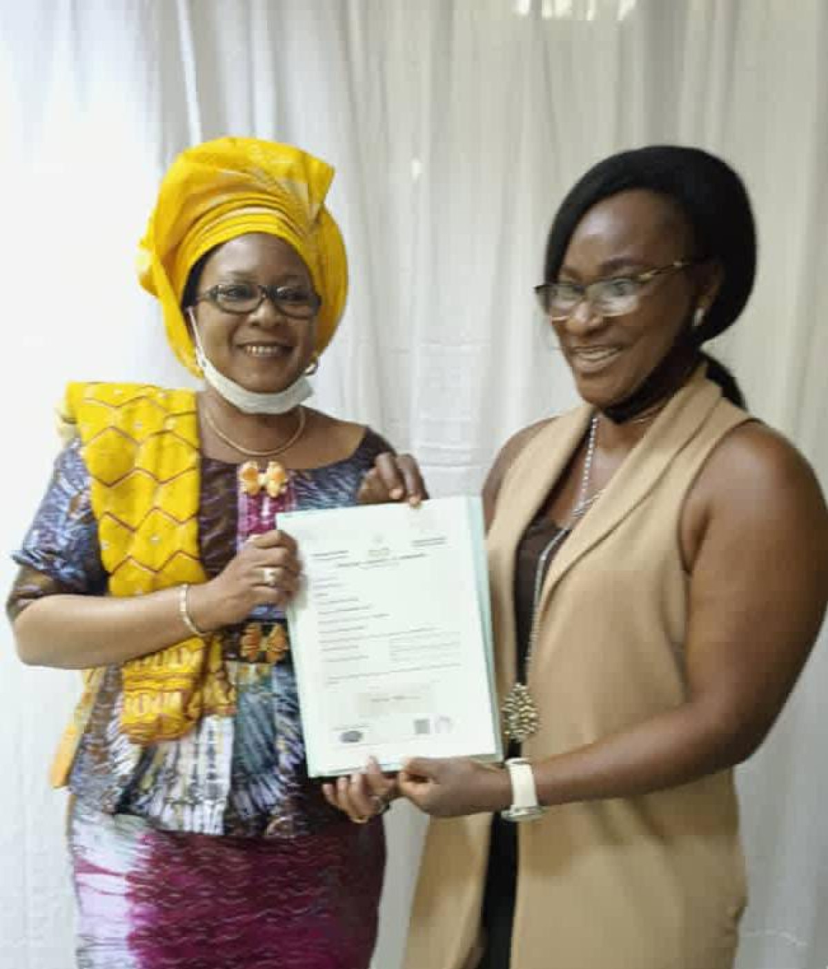 PRÉSIDENTIELLE DU 11 AVRIL 2021 : Le maire Zinatou Alazi Osseini a retiré sa fiche de parrainage