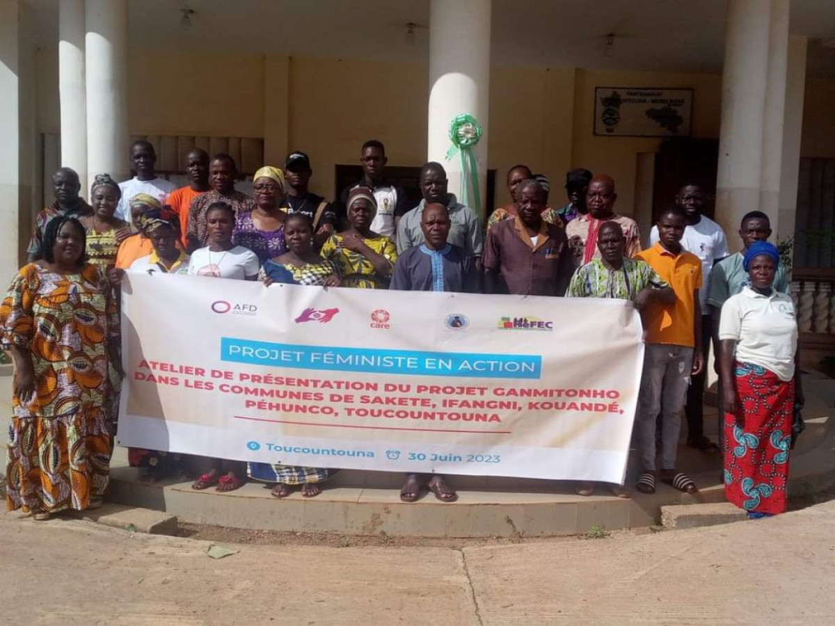 ÉMANCIPATION ÉCONOMIQUE ET SOCIALE DES FEMMES DE L’ATACORA : L’Ufec 2Abcd présente le projet « Ganmitonho » aux autorités et bénéficiaires