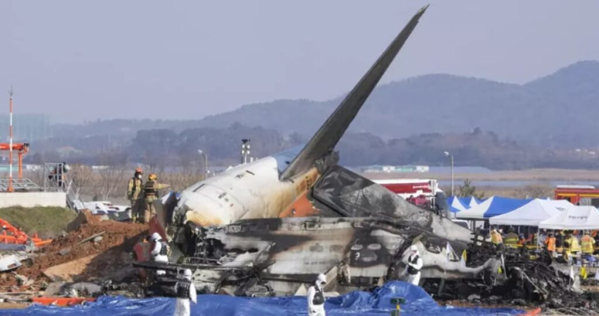 Corée du sud: un crash d&rsquo;avion fait 179 morts et deux rescapés 