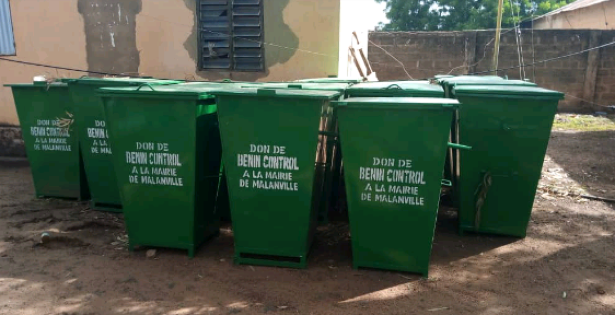 ASSAINISSEMENT : Bénin-Control Sa offre des matériels à la mairie de Malanville