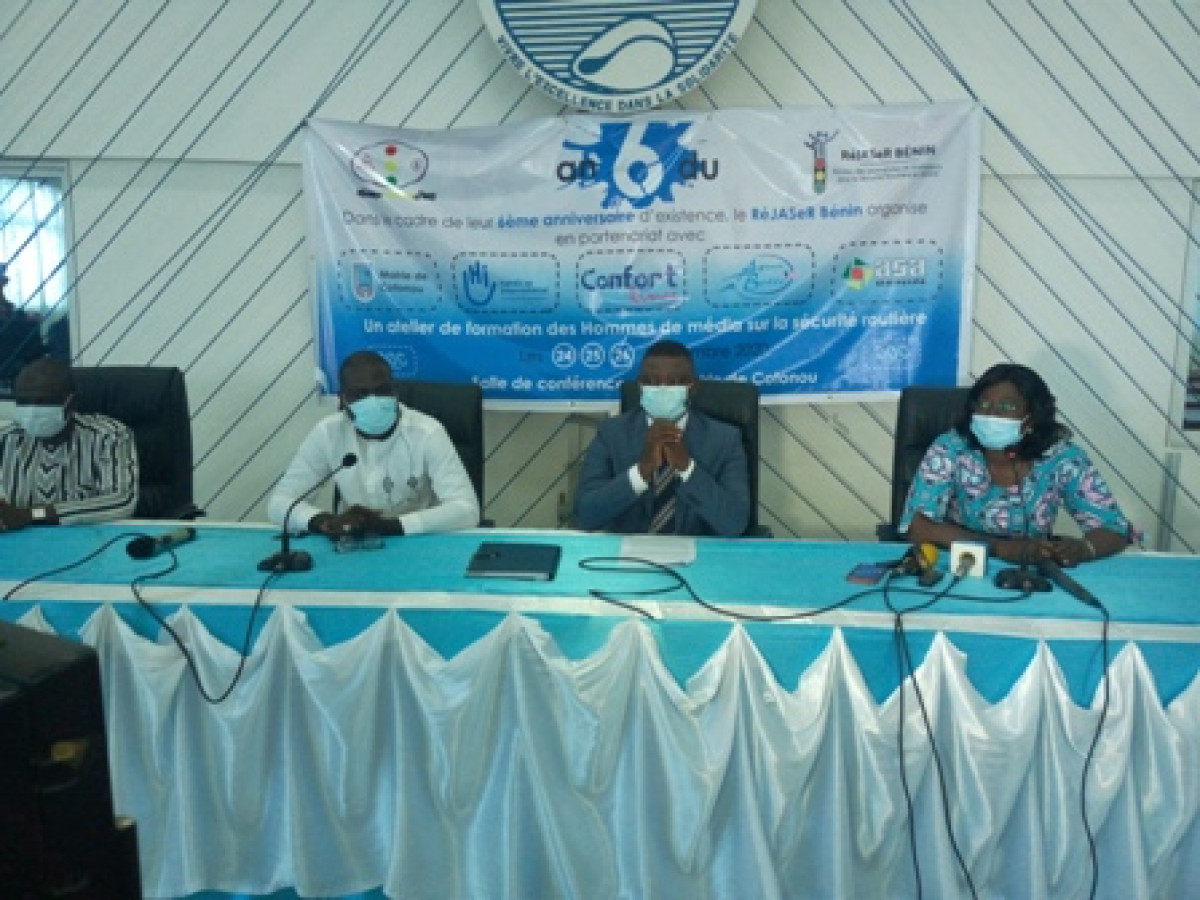 SÉCURITÉ ROUTIÈRE AU BENIN : Environ 50 journalistes outillés par le Rejaser