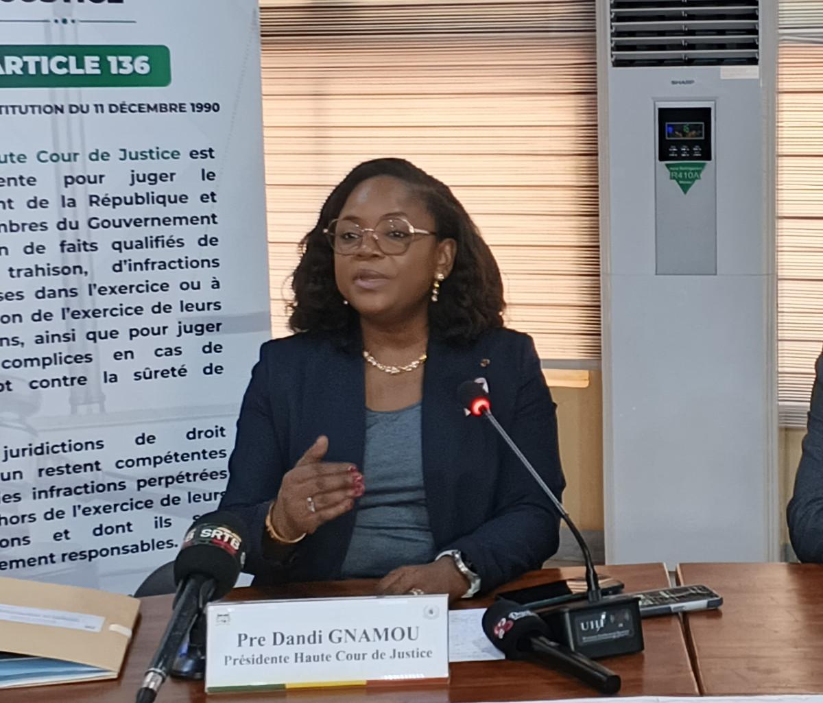 Tournée nationale de la haute cour de justice: Dandi Gnamou engage les autorités du Borgou à la transparence et à la probité