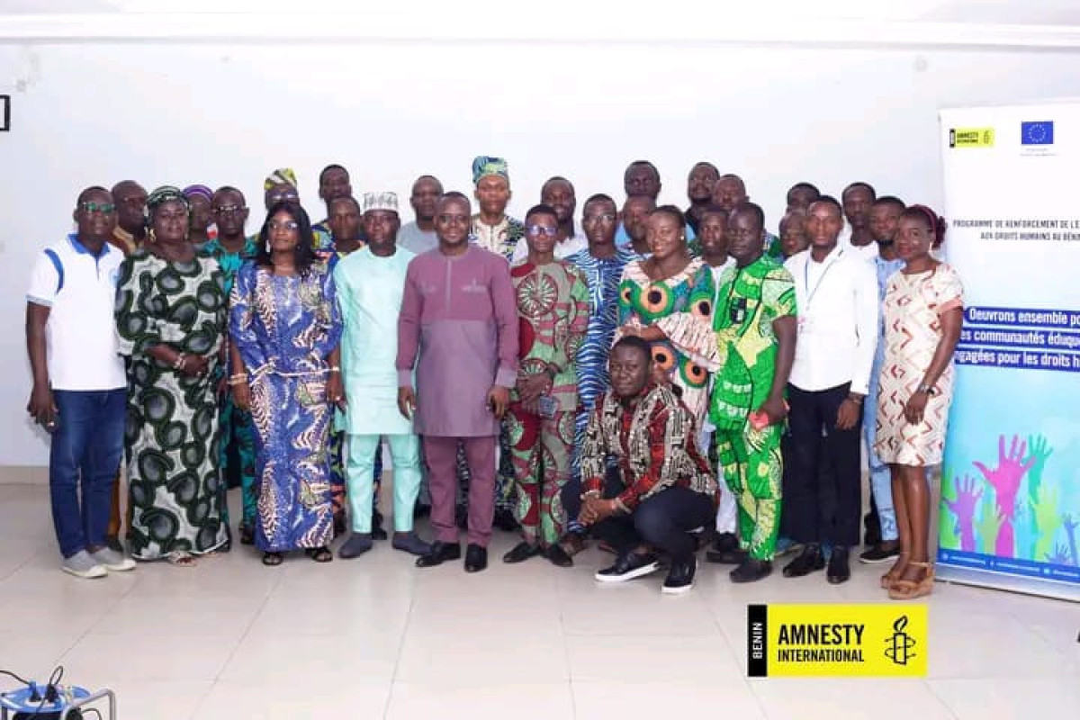 PROMOTION ET PROTECTION DES DROITS HUMAINS AU BÉNIN : Amnesty International renforce les capacités des journalistes