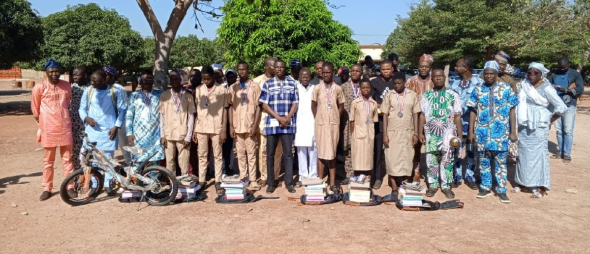 Parakou/7è édition du concours d'excellence en mathématiques: les lauréats honorés au Ceg Okedama