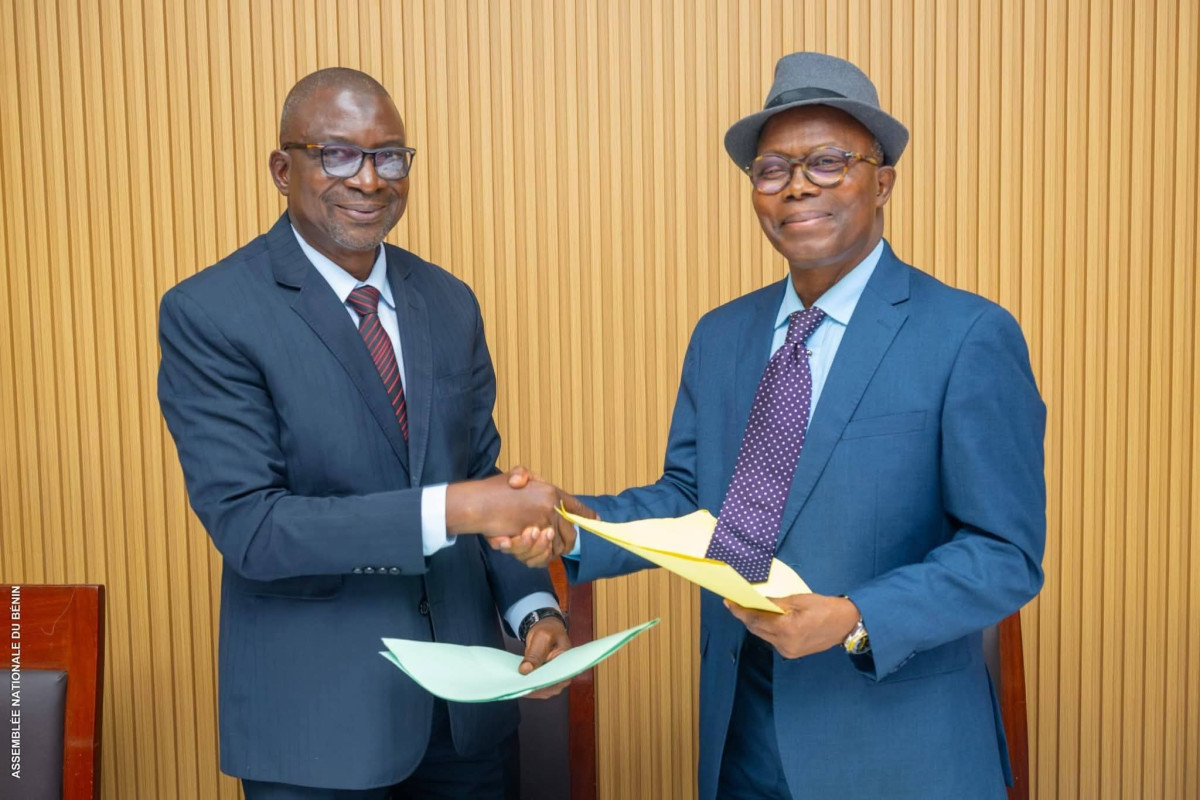 Cabinet du Président Joseph Djogbénou : de nouveaux membres ont officiellement pris service