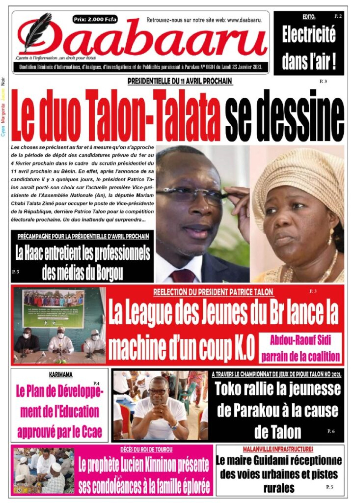 Parution du lundi 25 décembre 2021