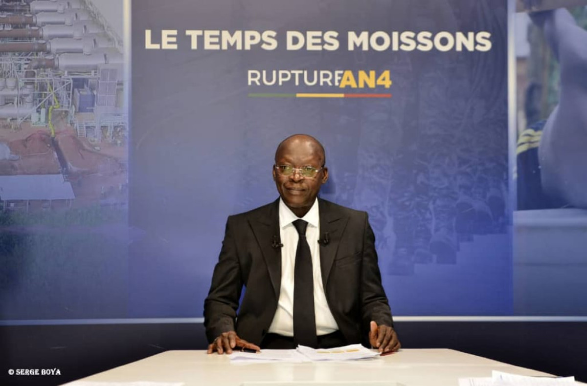 PASSAGE DU MINISTRE D’ETAT BIO TCHANE SUR L’EMISSION ‘’ LE TEMPS DES MOISSONS’’,  « Notre objectif, c’est zéro éléphant blanc… »  . Plus de 150% du financement public du Pag mobilisé