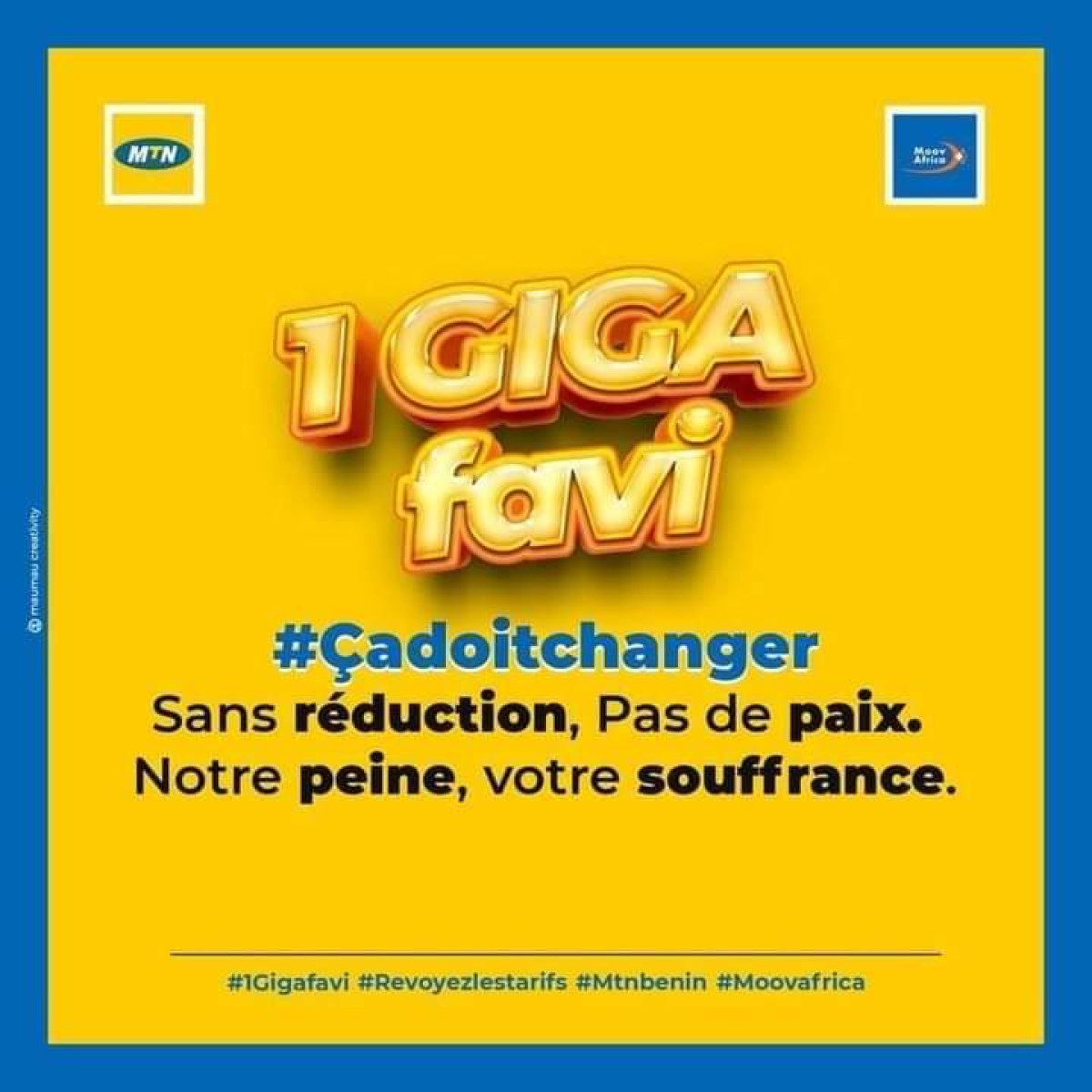 FACE A LA MOROSITE ECONOMIQUE : Les béninois exigent la réduction du coût des forfaits internet