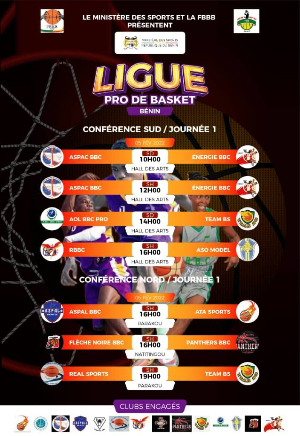 BASKETBALL/LIGUE PRO : Voici la composition des différentes conférences et les calendriers
