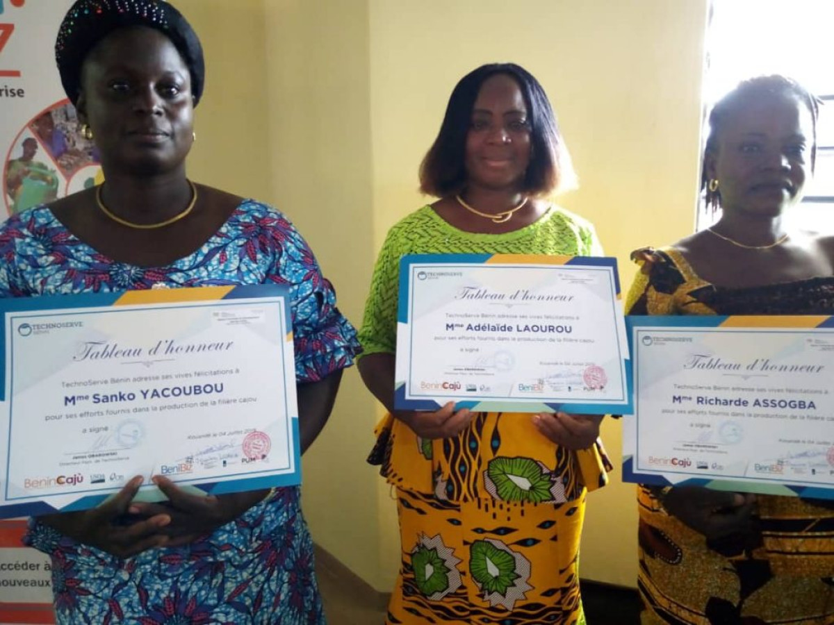 VALORISATION DU ROLE DE LA FEMME DANS L’ENTREPRENARIAT AGRICOLE A KOUANDE : Moussa Abassi, l’Atda4 et TechnoServe Bénin se donnent la main