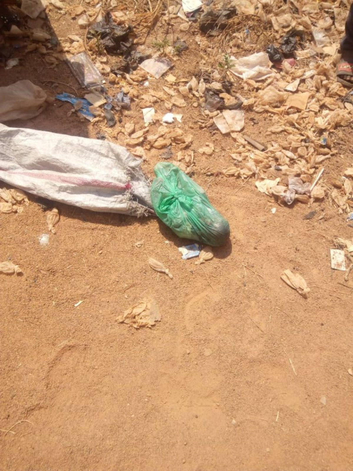 DECOUVERTE MACABRE À PARAKOU : Un enfant jeté, retrouvé mort