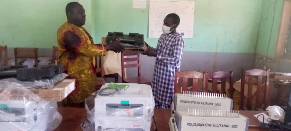 DOTATION DES SERVICES TECHNIQUES DE LA MAIRIE DE KALALÉ EN MATÉRIELS TECHNIQUES : Tidjani Bani pose les jalons d’une administration compétente et efficace