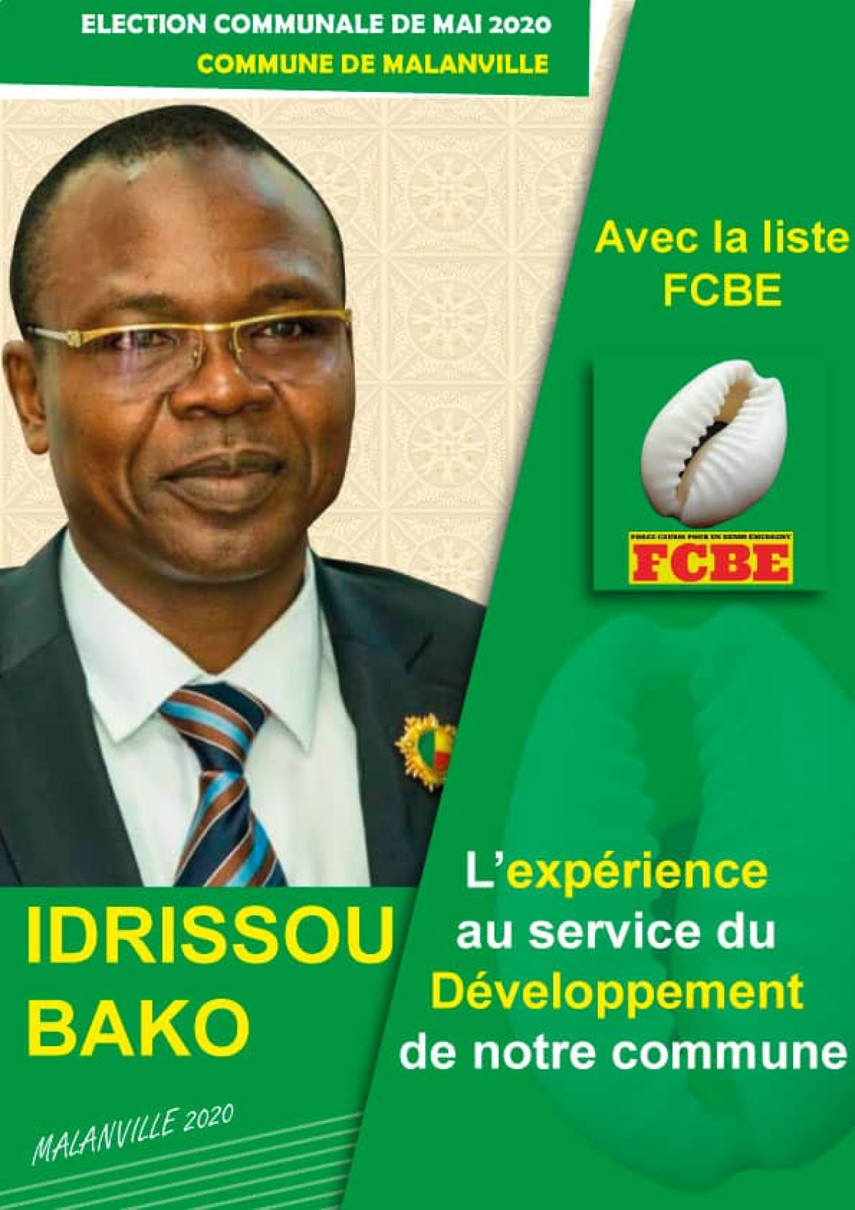 BÉNIN/DISTRIBUTION DES CARTES LÉPI : L’invite du candidat Idrissou Bako aux populations de Malanville