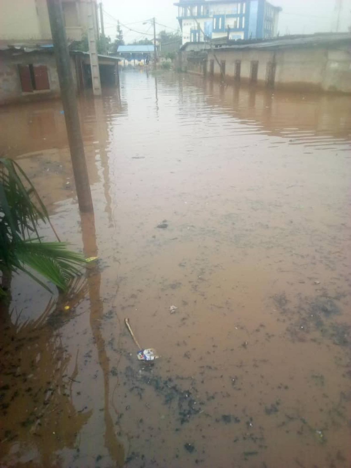 FORTE PLUIE À ABOMEY CALAVI : Les populations sous l’eau