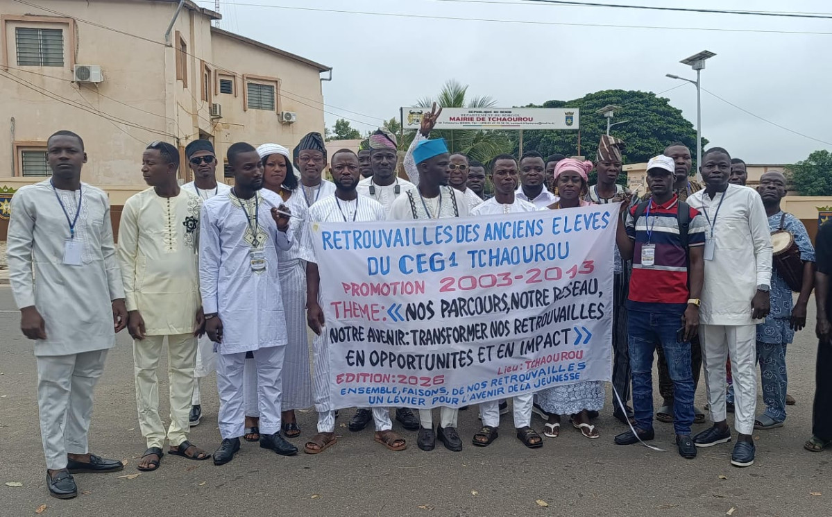 Retrouvailles des anciens élèves 2003-2013 du ceg 1 Tchaourou: quand les souvenirs d'école ranimeent la fraternité et la solidarité