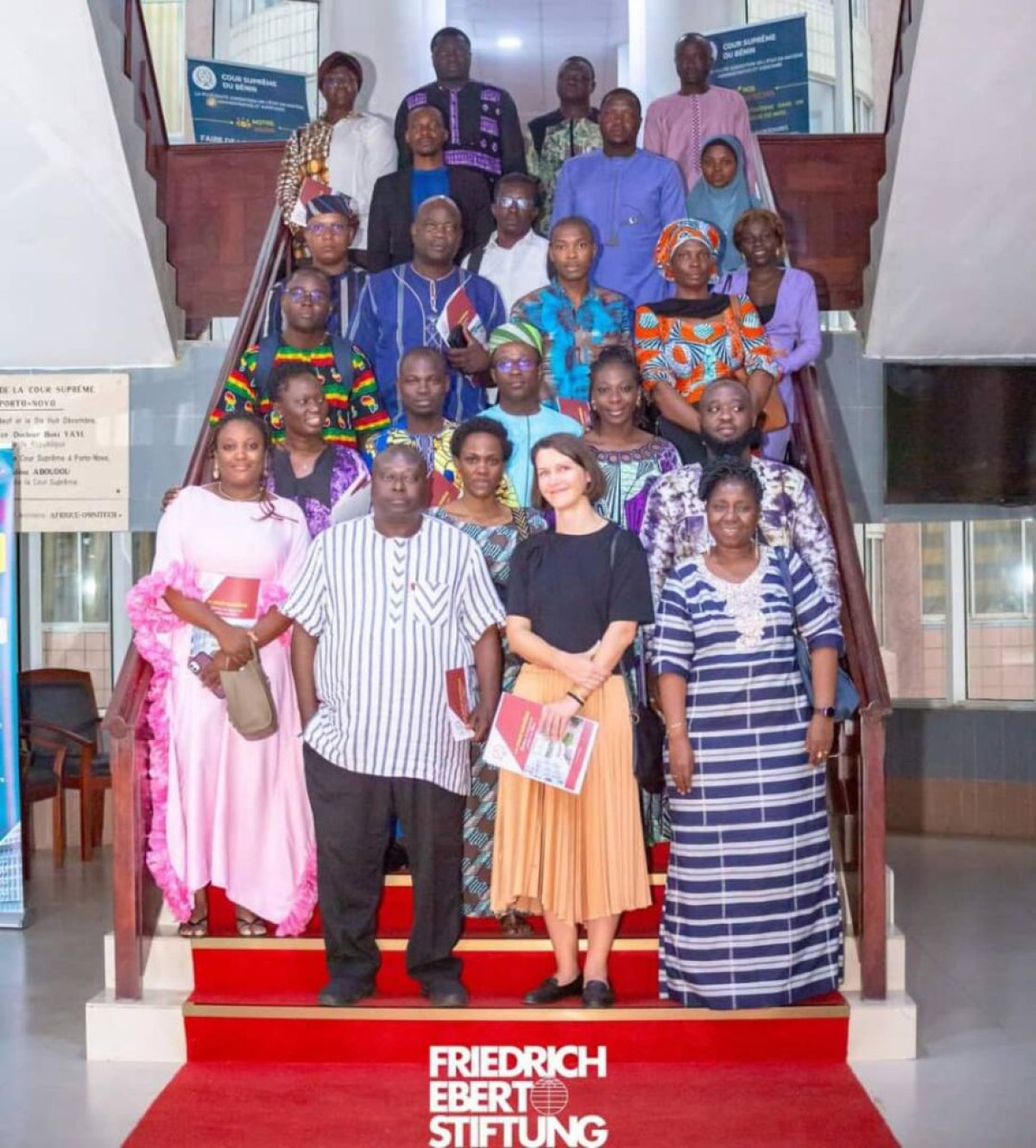 SIXIÈME SESSION DU PROGRAMME JEUNES LEADERS DU BÉNIN : Les bénéficiaires au contact des institutions de la République