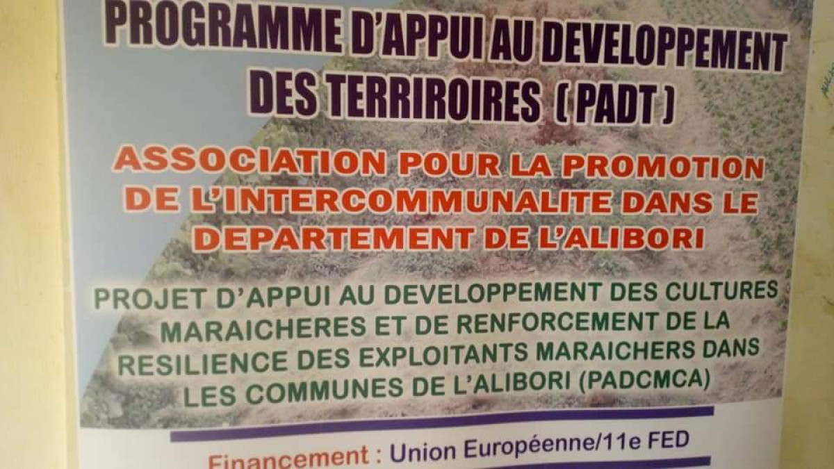 PROJET D’APPUI AU DEVELOPPEMENT DES CULTURES MARAÎCHÈRES DANS L’ALIBORI : Les performances du comité de pilotage du Padcmca évaluées