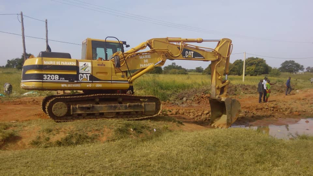 DEMARRAGE EFFECTIF DES TRAVAUX DE REHABILITATION DE LA ROUTE GOMPAROU-FOUNOUGO : Enfin, Talon essuie les larmes à Sarako et ses administrés