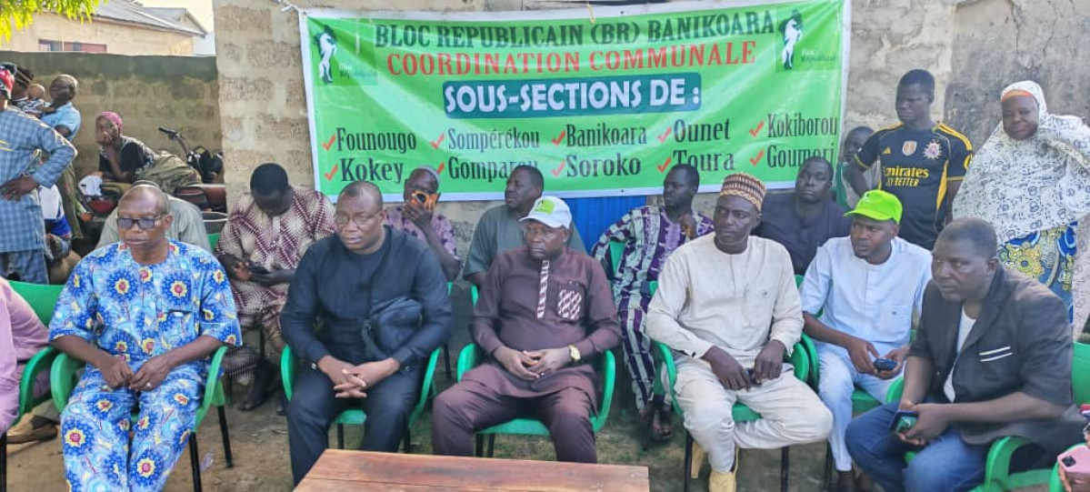 Tournée de remobilisation des militants Br: l’He Sanni Innocent Sabi Yo gagne du terrain à Banikoara