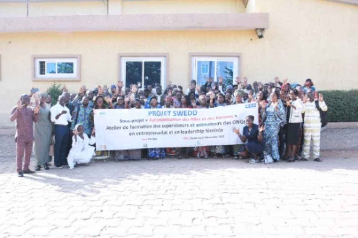 PROJET SWEDD/ENTREPRENEURIAT ET LEADERSHIP FÉMININ : Plan international Bénin forme des animateurs et superviseurs des Ong