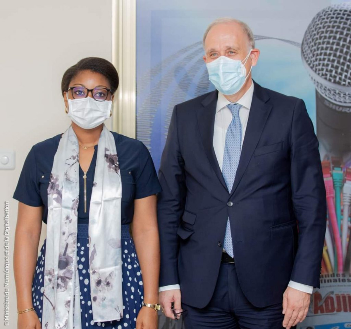 DEVELOPPEMENT DU SECTEUR DU NUMERIQUE AU BENIN : L’ambassadeur Derus au cabinet de Aurélie Adam Soulé
