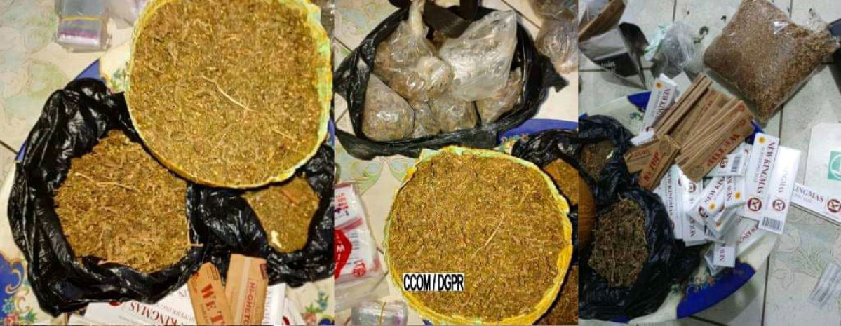 Godomey: la police républicaine démantèle un réseau de trafic de drogue