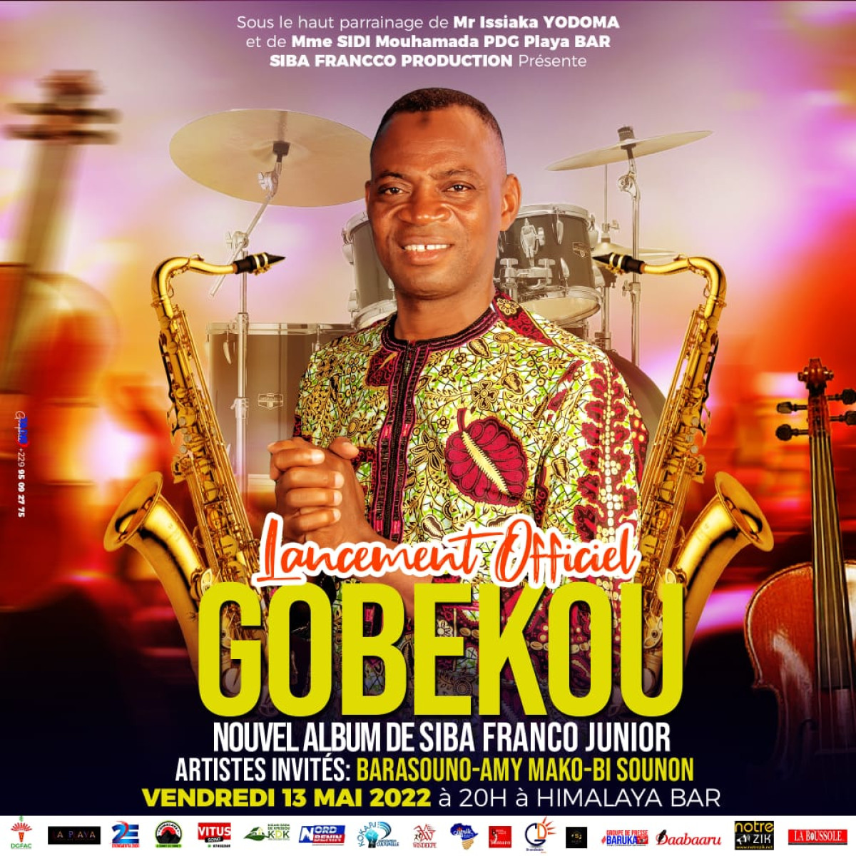 MUSIQUE DANS LE SEPTENTRION : “Gobékou”, le nouvel album de Siba Franco lancé le 13 mai prochain