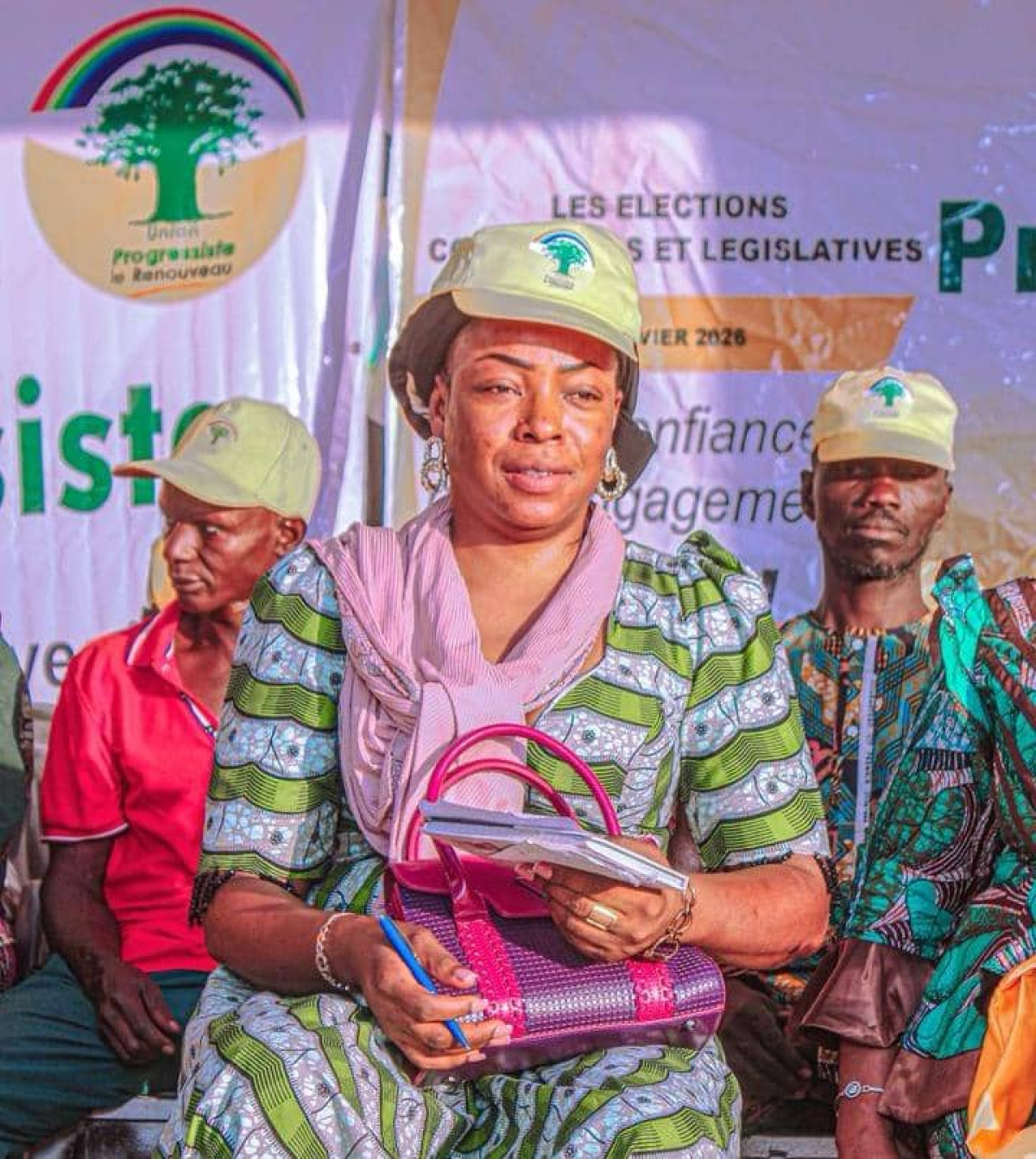 Campagne électorale à Djougou: Mouhinatou Issaka s'engage à nouveau et mobilise les femmes pour l'Up le Renouveau