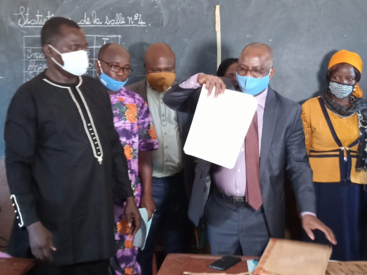 CEP 2020 A PARAKOU : Le maire Aboubacar Yaya donne le top à Parakou