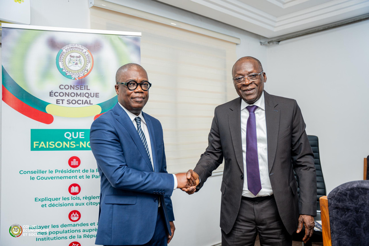 Audience au conseil économique et social: Abdoulaye Bio Tchané reçoit l'Ordre des experts-comptables et comptables agréés du Bénin