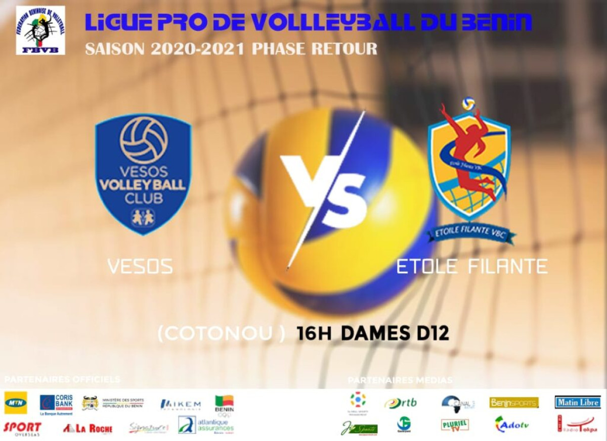 DERNIERE JOURNEE DE LA LIGUE PRO DE VOLLEYBALL DU BENIN : L’Usb Etoile Filante affronte Vesos de Cotonou ce samedi à 16h