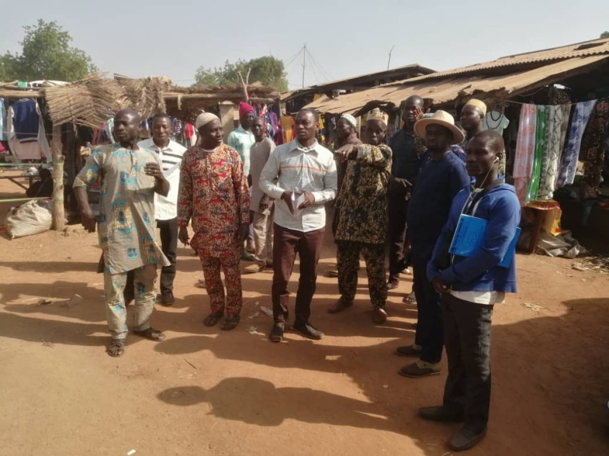 CONSTRUCTION D’INFRASTRUCTURES À PÉHUNCO : Bientôt de nouveaux hangars au marché de Tobré et un parking auto-moto à la mairie
