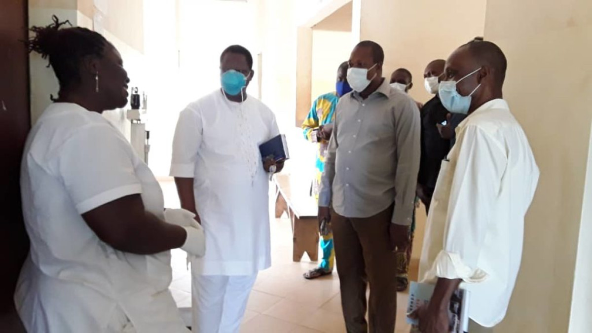 COMMUNE DE KOUANDÉ : Didier Kouandé Sounon échange avec les différents services déconcentrés