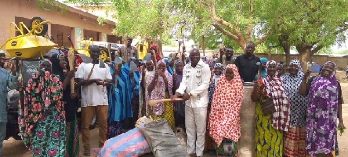 Malanville/Pour dynamiser le maraîchage: L’Atda Vallée du Niger et le Msec appuient des groupements de femmes 