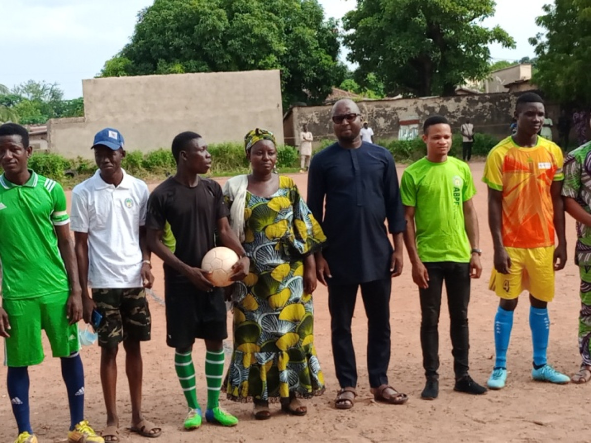 LANCEMENT DU TOURNOI DE FOOTBALL « SUCCES VACANCES » A PARAKOU : Le Mouvement d’Action des Jeunes œuvre pour une jeunesse épanouie