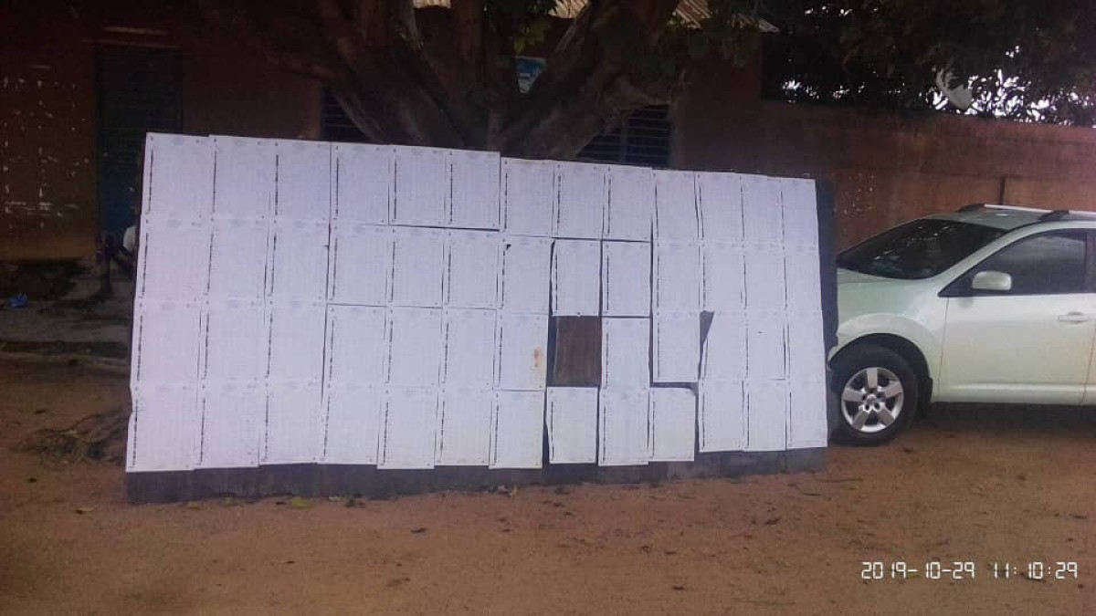 LÉPI À PARAKOU : Faible affluence autour des listes affichées