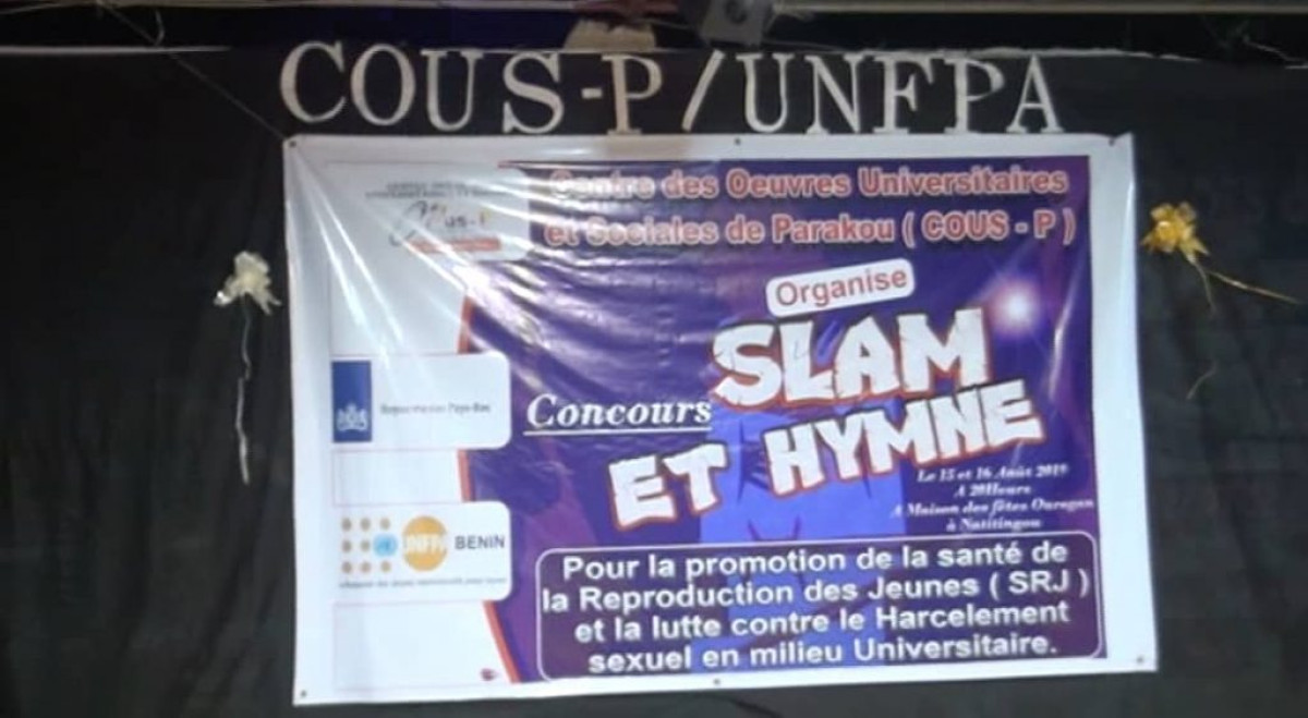 1ERE EDITION DU CONCOURS DE SLAM ET HYMNE A NATITINGOU : La santé de reproduction des jeunes au cœur des confrontations