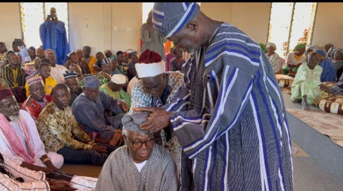 Sous le règne de l'empereur Séro Torou Touko Sari: L'ambassadeur Moudjaïdou Issoufou Soumanou élevé au rang de prince "Saka Boukoudouari"