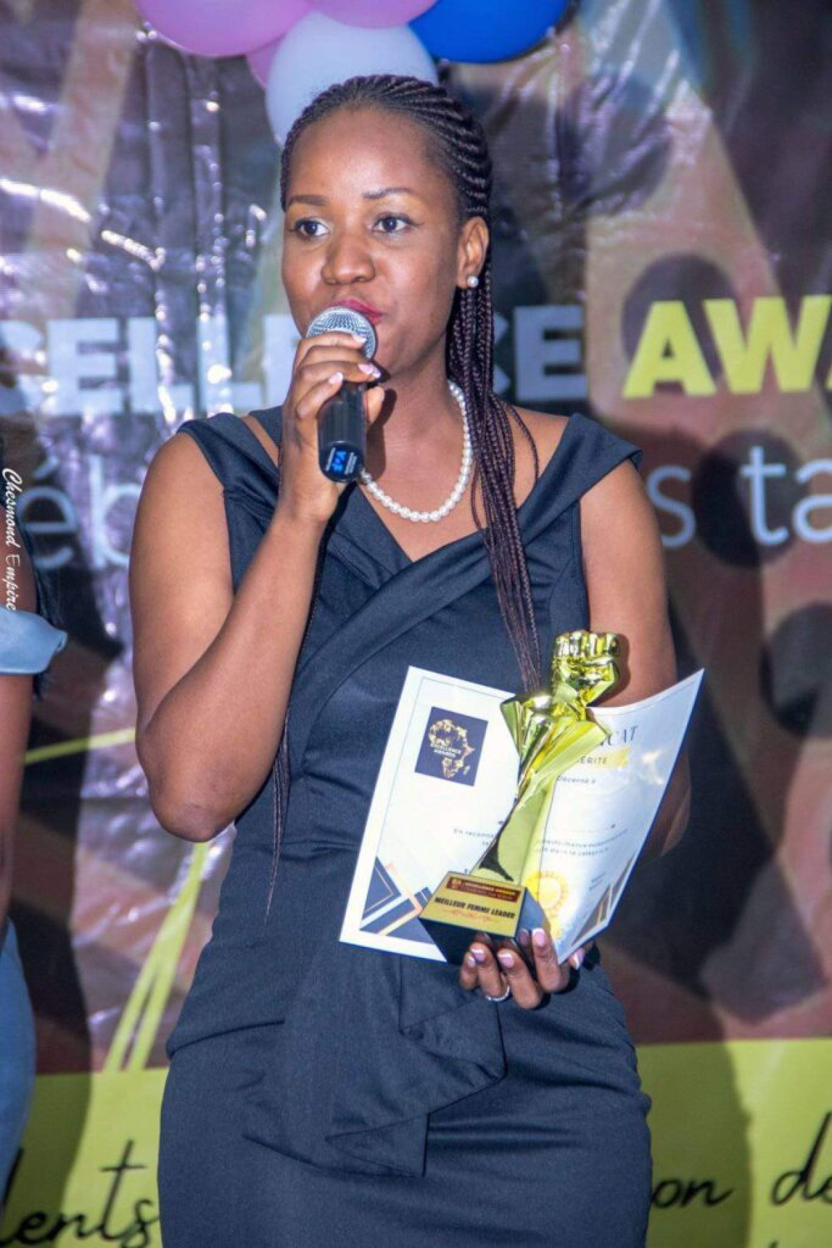 BÉNIN/NOMINÉE AUX EXCELLENCES AWARDS : Dr Marietta Gonroudobou remporte le prix de la meilleure femme leader