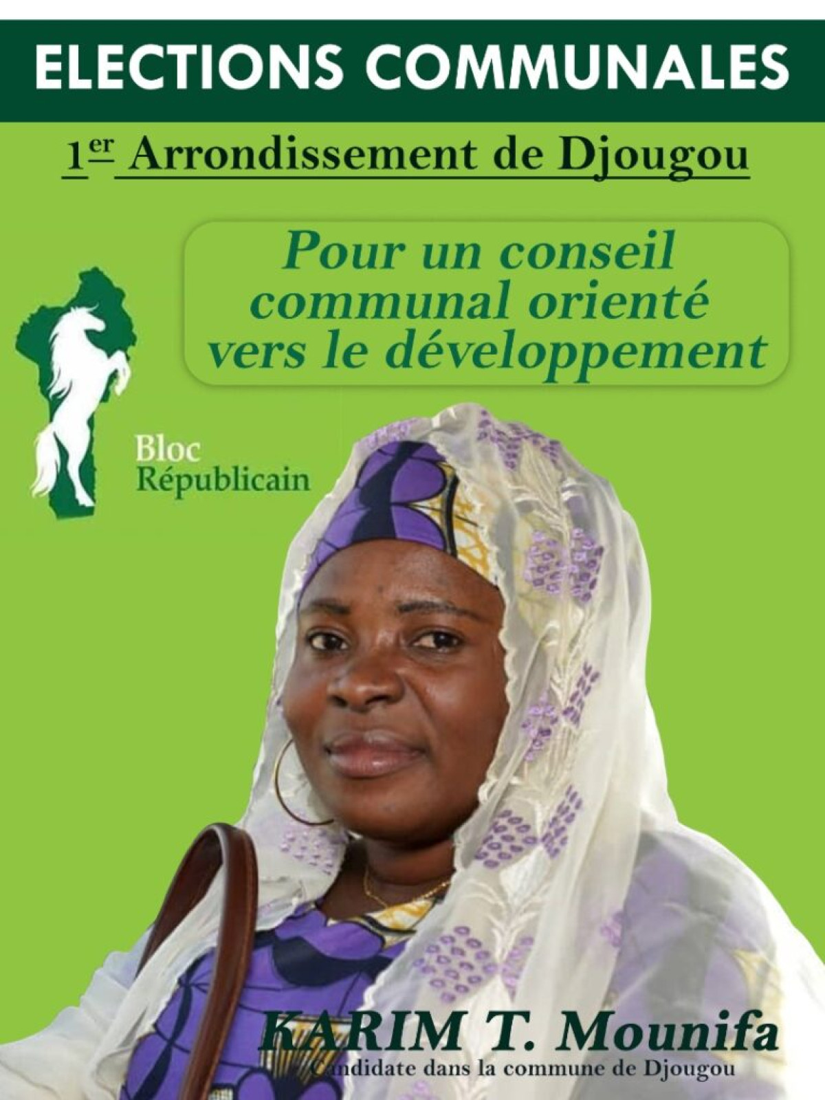 CONSEIL COMMUNAL DE DJOUGOU : La conseillère Mounifa Karim Tidjani installée