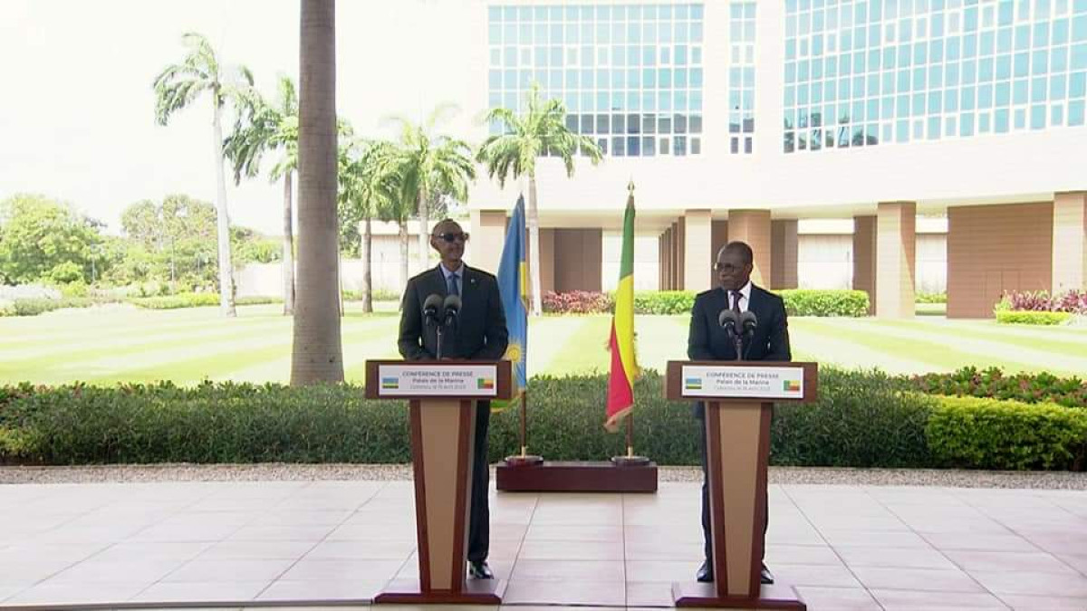 PROMOTION DE CADRES RWANDAIS À DES POSTES STRATÉGIQUES AU BÉNIN :  Patrice Talon justifie son choix devant Paul Kagamé