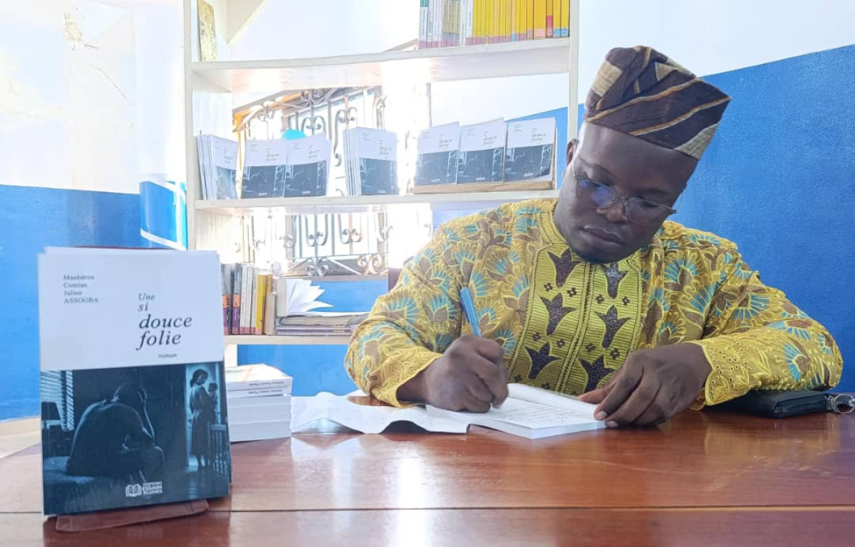 Parakou/lancement du livre "une si douce folie" :Comlan Julien Assogba plonge les lecteurs dans les réalités de l'amour et de la fidélité