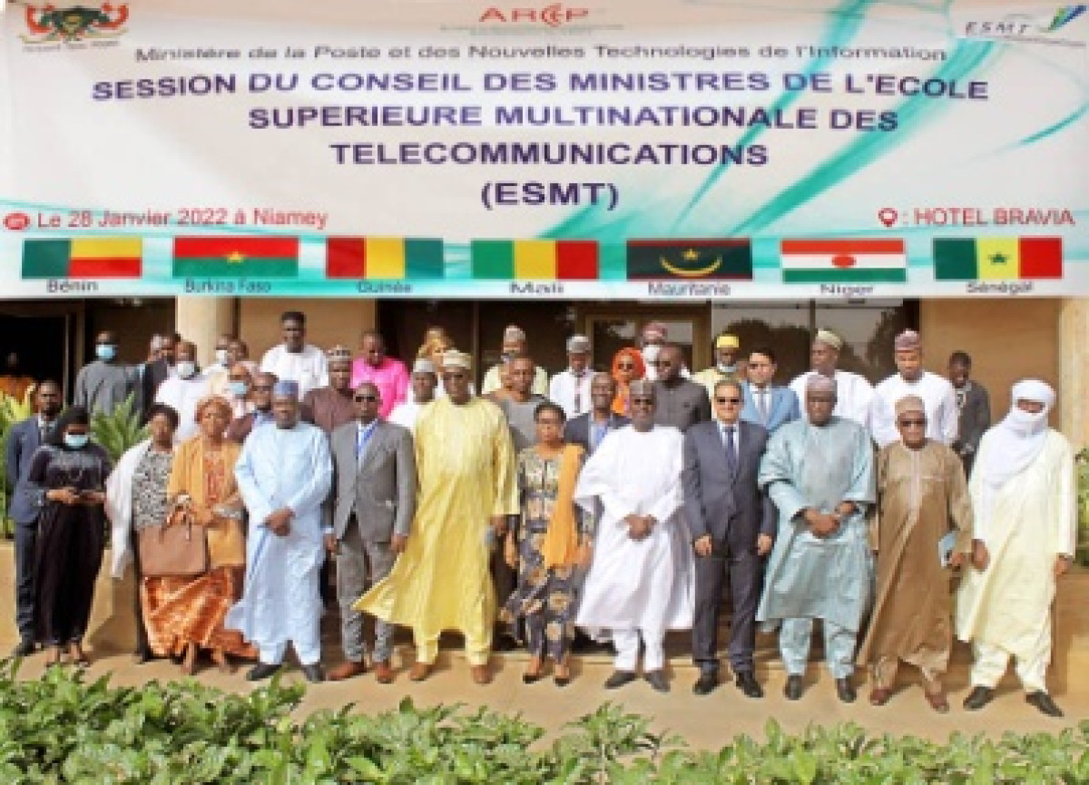 CONSEIL DES MINISTRES DE L’ÉCOLE SUPÉRIEURE MULTINATIONALE DES TELECOMUNICATIONS : Aurélie Adam Soulé élue présidente