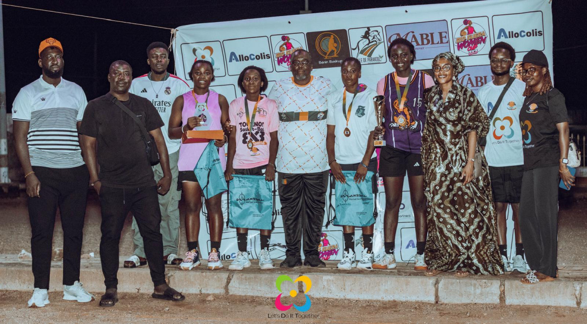 Tournoi Bio Guera Women Cup 3×3 à Parakou: l’association « Let's Do It Together » met en lumière les talents du basketball