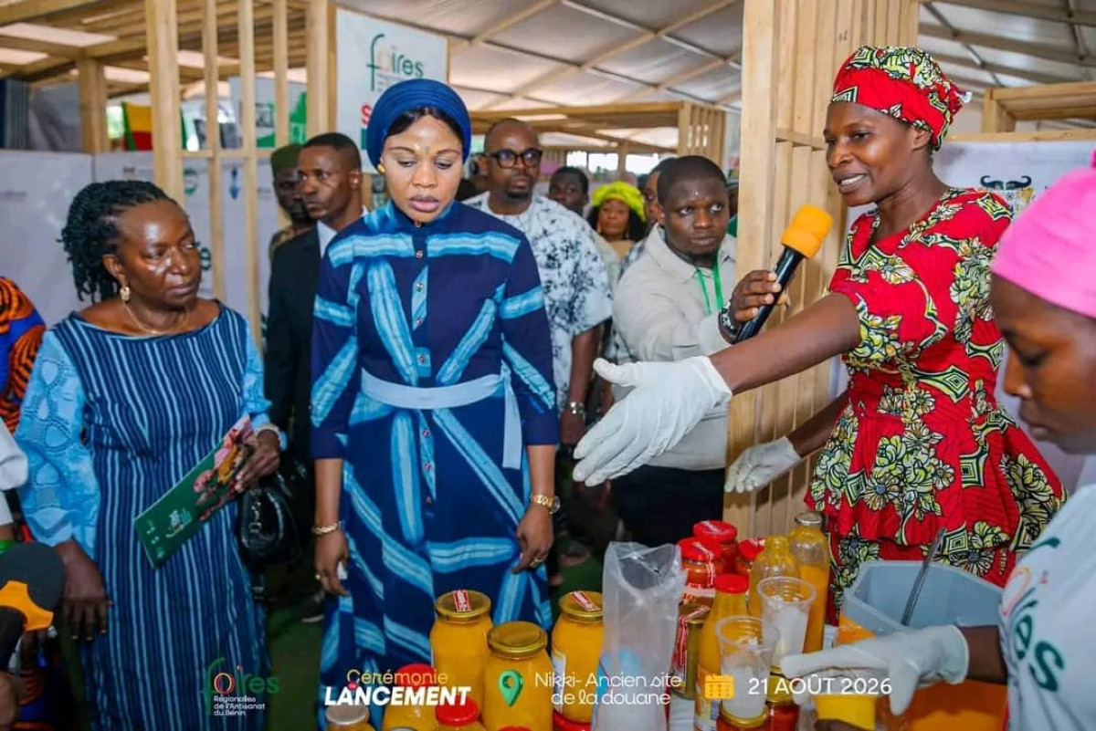 Lancement de la foire régionale de l'artisanat a Nikki :Le savoir-faire et la créativité des artisans à l'honneur jusqu'au 30 août