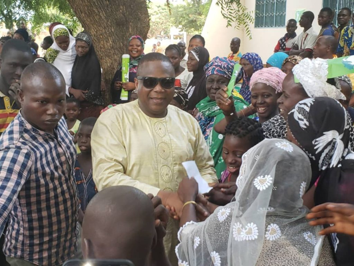 BLOC REPUBLICAIN DANS LA 7E CE : Le général Gbian reçoit les clés de Bembèrèkè