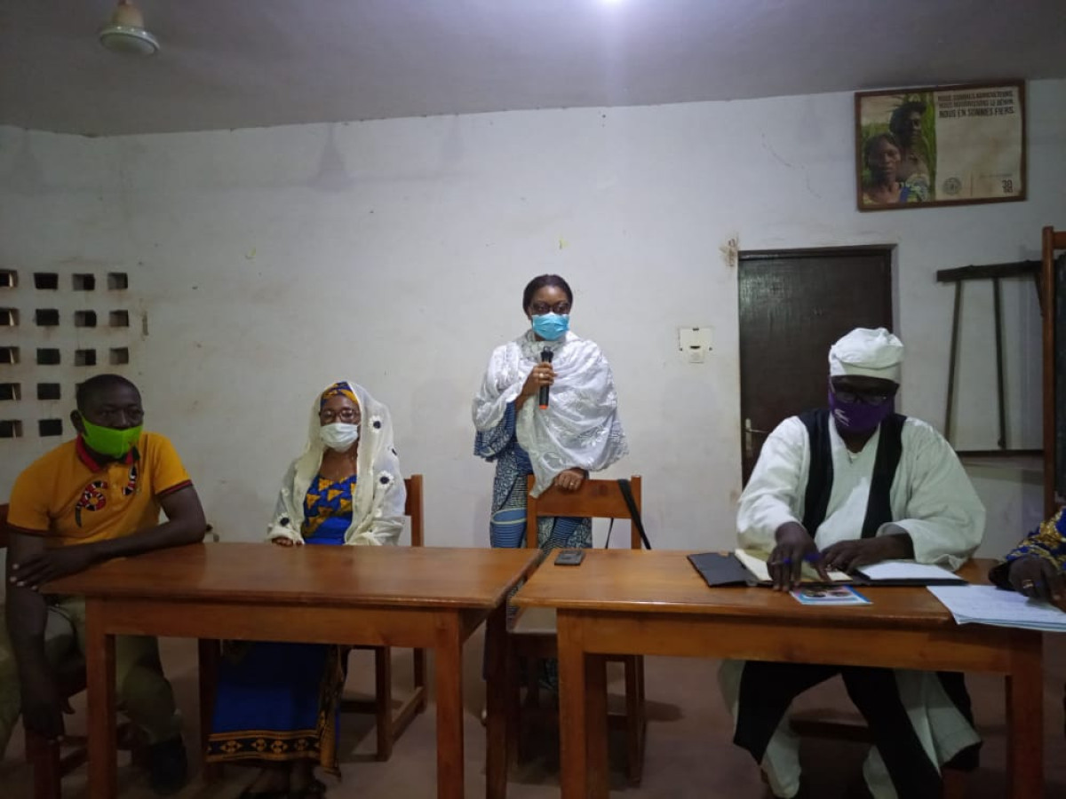 DÉVELOPPEMENT DE LA CITÉ IMPÉRIALE : Aurélie Adam Soulé Zoumarou échange avec la diaspora de Nikki à Parakou