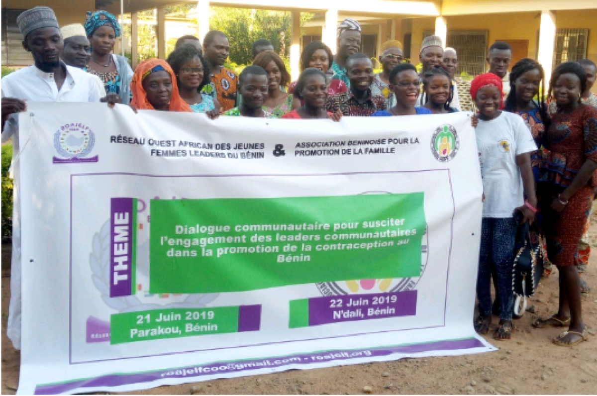 PROMOTION DE LA CONTRACEPTION A PARAKOU ET N’DALI, Roajelf et Abpf promeuvent le dialogue entre leaders communautaires