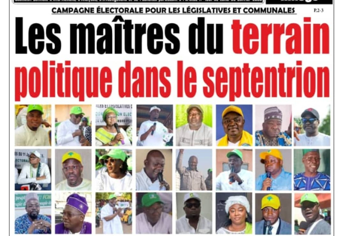 Campagne électorale pour les législatives et communales: les maîtres du terrain politique dans le septentrion