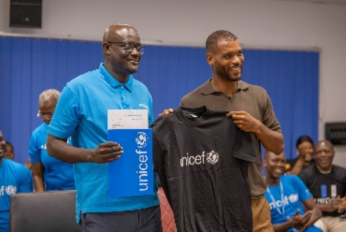 Pour la promotion des droits de l&rsquo;enfant: Steve Mounié nommé Champion Unicef Bénin 